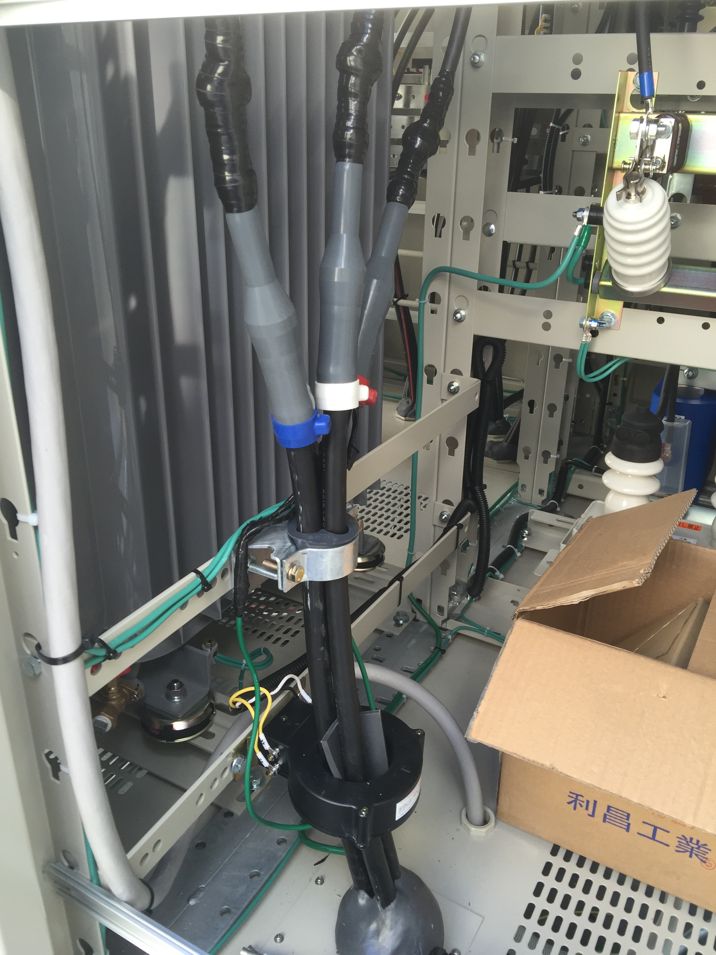 高圧ケーブル端末処理																	 																	 																	 																	