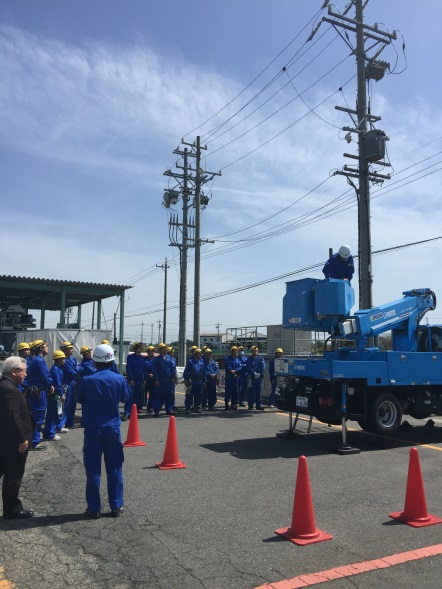 高所作業車　実技講習																	 																	 																	 																	