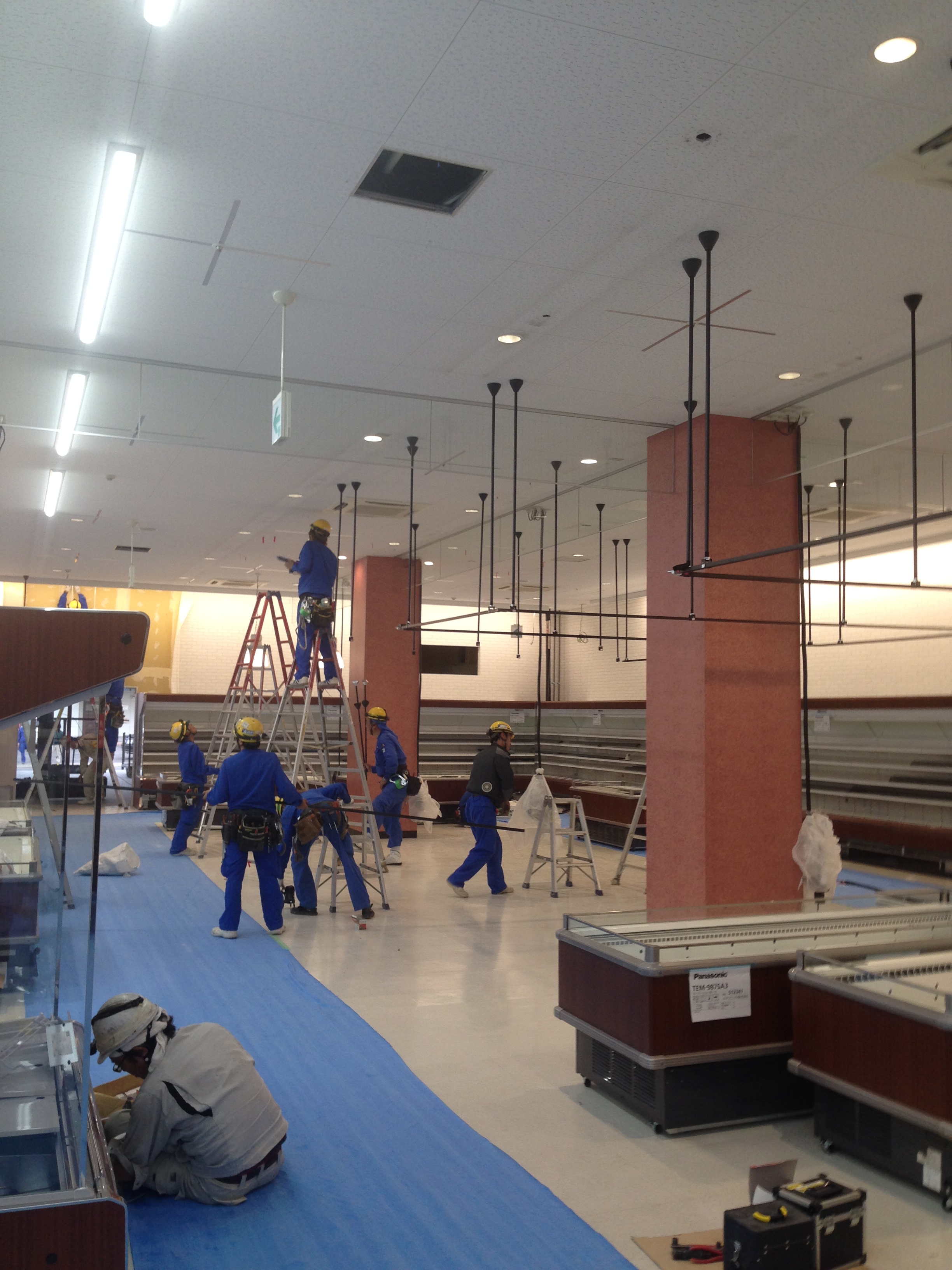 ショップライン取付																	 																	 																	 																	