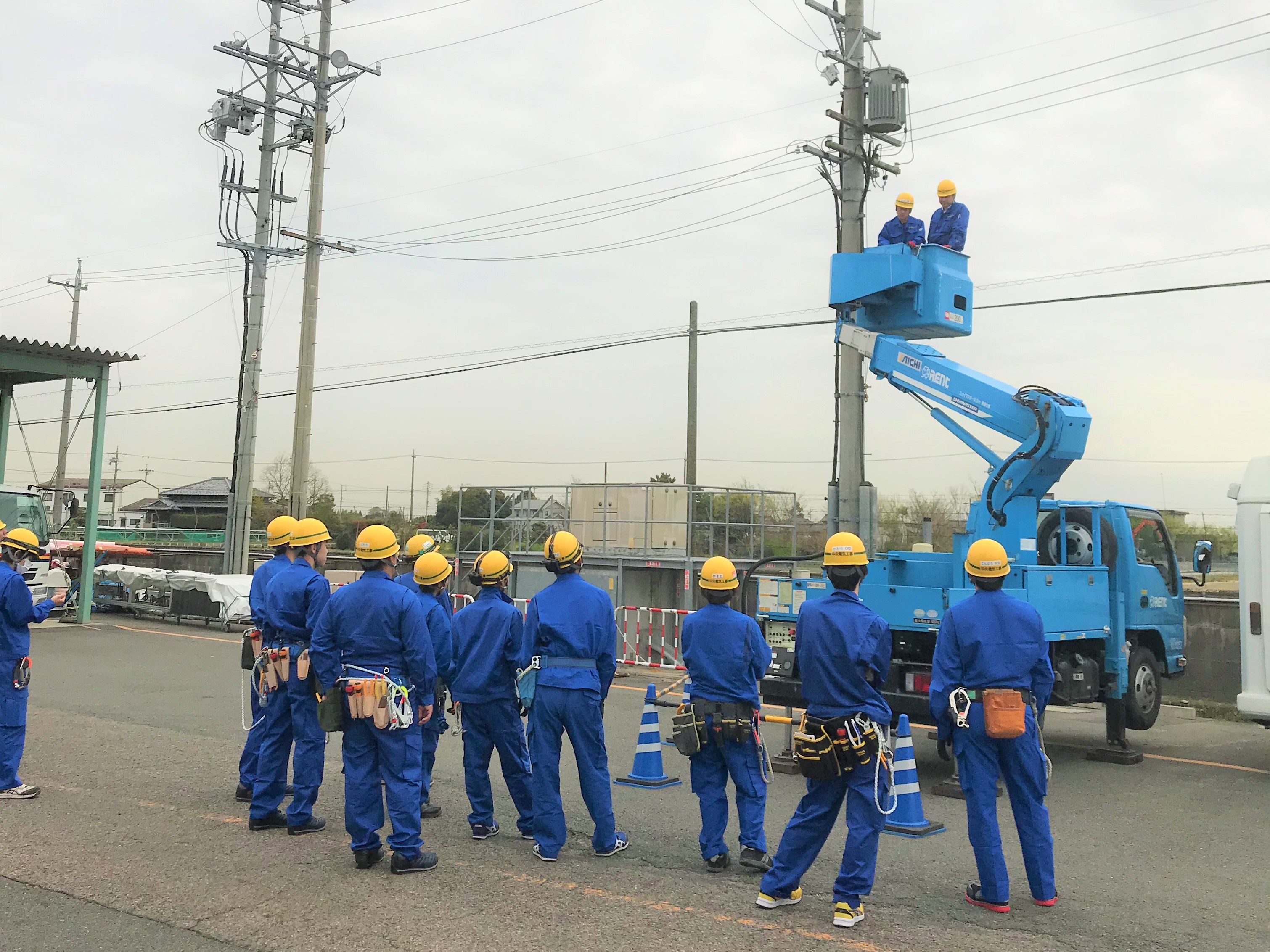 現場実習＆実作業で訓練