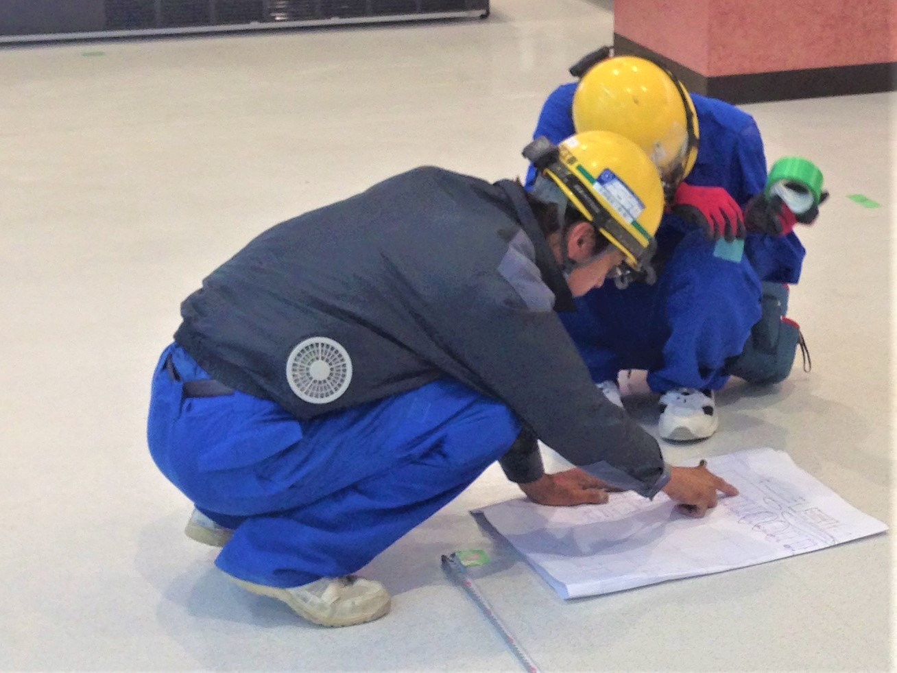 夏場の作業も涼しく！																									 																									 																									 																									